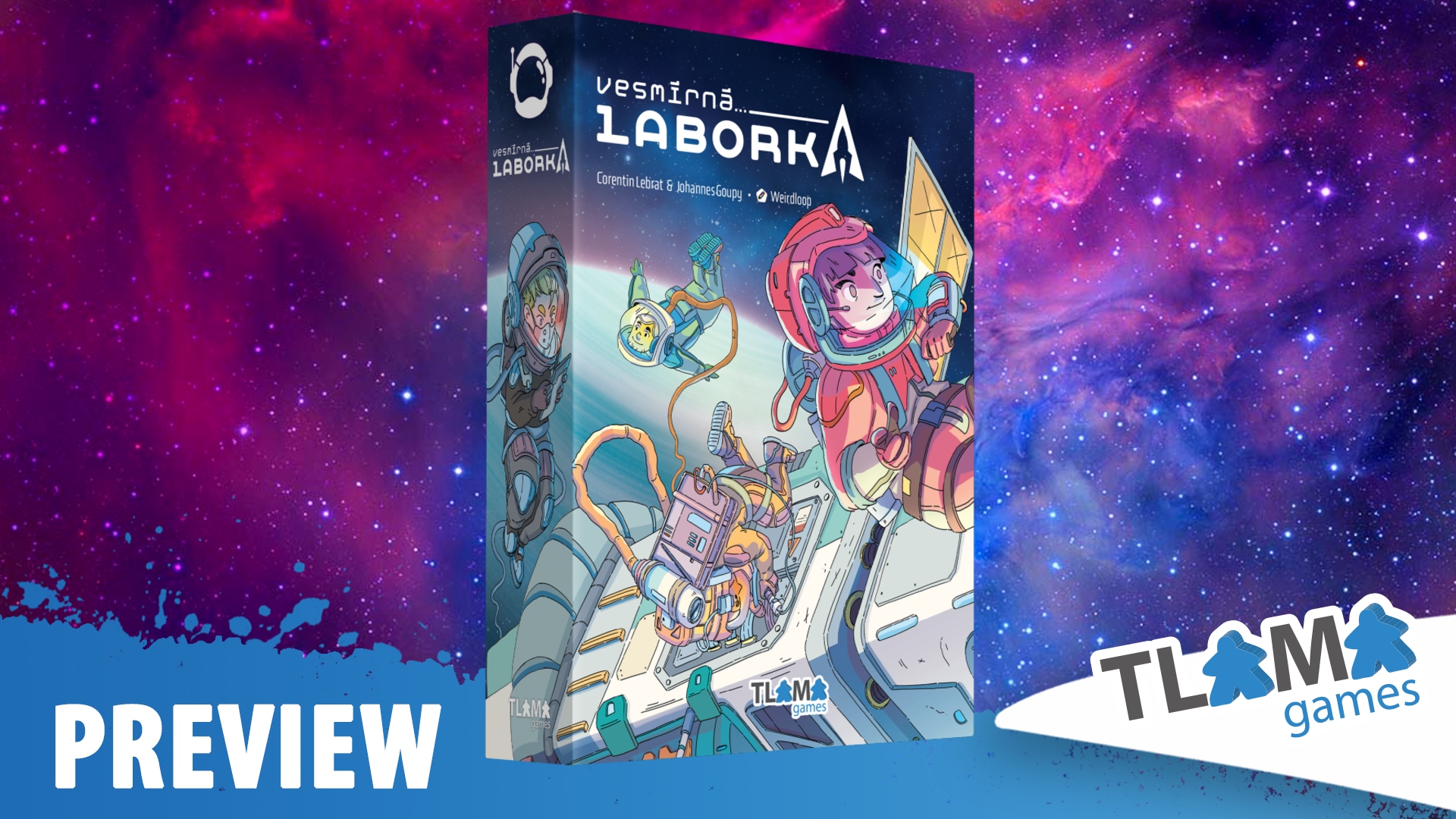 Vesmírná laborka – Představení/Preview