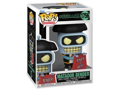 Funko POP! TV: Futurama S4 - Bender (Matador)