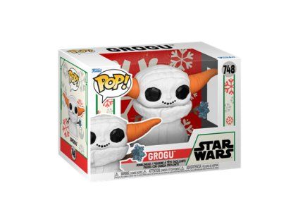 Funko POP! Star Wars: Mandalorian Holiday - Grogu Snowman