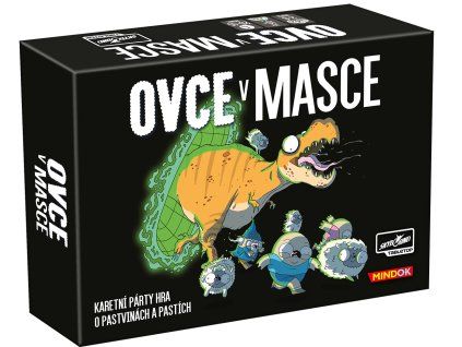 Ovce v masce krabice 3D 01
