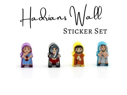 Samolepky pro Hadriánův val  (Hadrian's Wall Stickers)