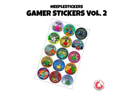 Samolepky pro hráče sada 2  (Gamer Stickers)