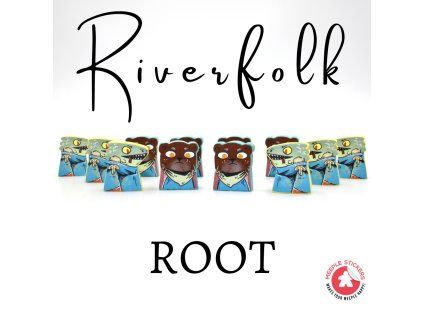 Samolepky pro Root: Rozšíření Říčního lidu  (Root Riverfolk Stickers)