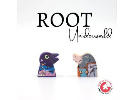 Samolepky pro Root: Rozšíření Podzemní říše  (Root Riverfolk Stickers)