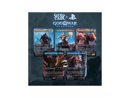 karetni hra magic the gathering secret lair x god of war norse 900w