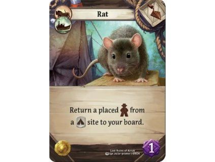 Lost Ruins of Arnak: Rat Promo