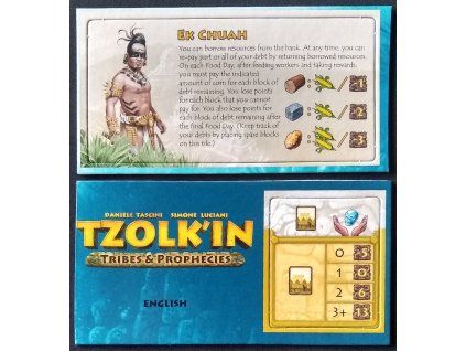 Tzolk'in: The Mayan Calendar - Tribes & Prophecies: Ek Chuah mini-expansion