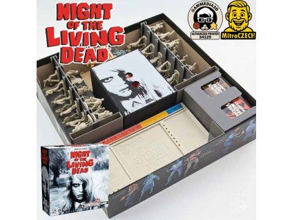 Night of the living dead insert MitroCZECH organizer BoardGameHolic 1000x1000
