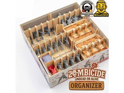 zombicide zivi nebo nemrtvi insert MitroCZECH Undead or Alive organizer BoardGameHolic 1000x1000