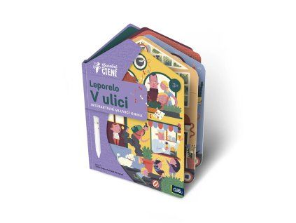 Kniha Leporelo V ulici (Kouzelné čtení)