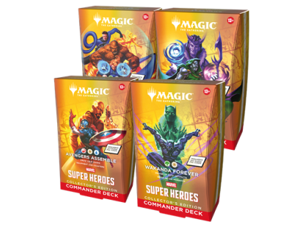 Magic The Gathering - Marvel Super Heroes Commander Deck Collector's Edition