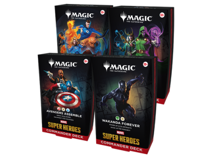 Magic The Gathering - Marvel Super Heroes Commander Deck
