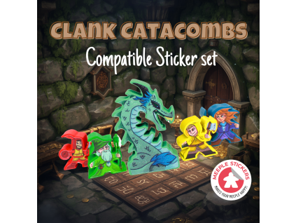 Clank! Catacombs stickers