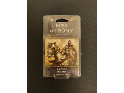 Bazar - Hra o trůny: Karetní hra - Za čest rodiny