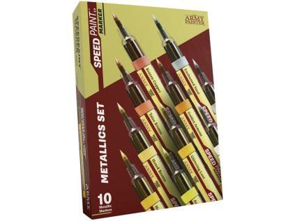 the army painter speedpaint 2 0 marker metallics set