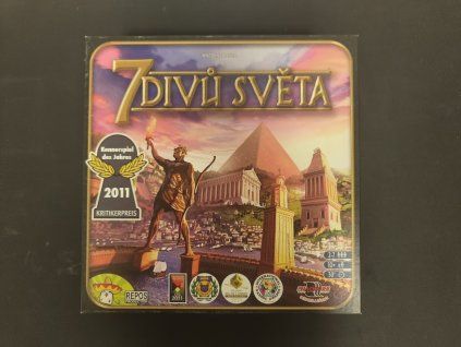 Bazar - 7 Divů světa CZ + Armada EN + Cities  EN + Leaders  CZ (vše obaleno)