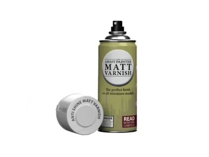 Army Painter: Varnish: Anti-Shine Matt Varnish Spray 400ml