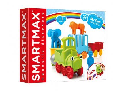 SmartMax - SmartMax - Můj první vláček se zvířátky - 22 ks