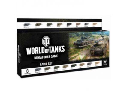 Gale Force Nine - World of Tanks Miniatures Game - Paint Set
