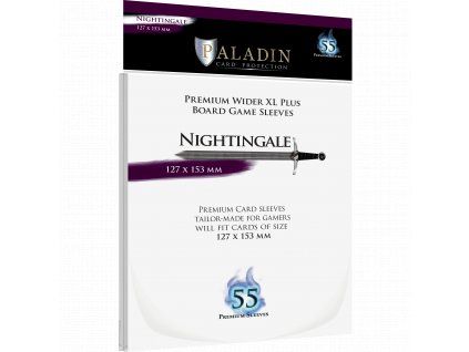 Board&Dice - Obaly na karty Paladin: Nightingale (127x153mm) 55 ks