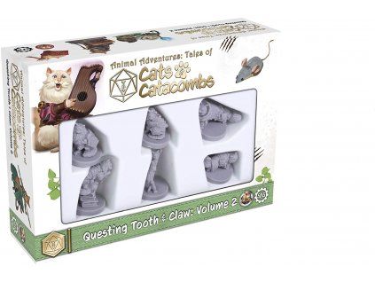 Steamforged Games Ltd. - Animal Adventures: Cats & Catacombs - Questing Tooth & Claw: Volume 2