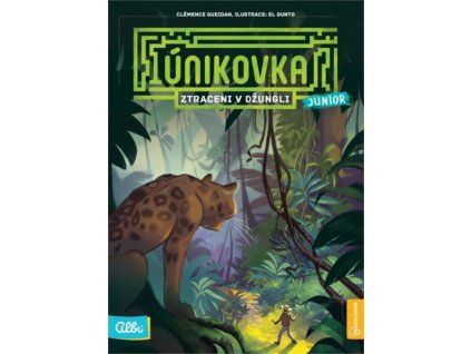 Albi - Kniha - Ztraceni v džungli (Únikovka JUNIOR)