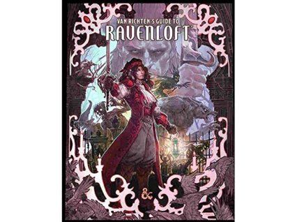 Wizards of the Coast - D&D Van Richten's Guide to Ravenloft Alt Cover HC