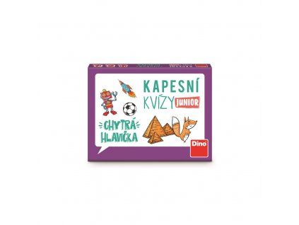 Dino - Kapesní kvízy Junior - Chytrá hlavička - Cestovní hra