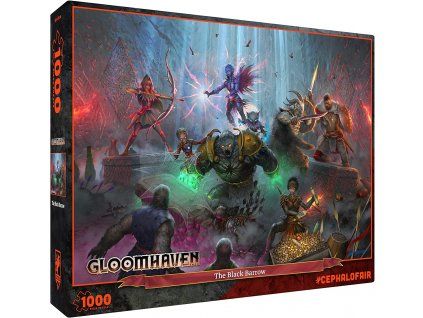 Cephalofair Games - Gloomhaven Puzzle - The Black Barrow