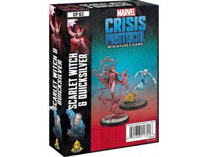 Atomic Mass Games - Marvel Crisis Protocol: Scarlet Witch & Quicksilver Character Pack