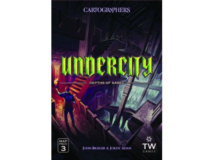 Thunderworks Games - Cartographers Heroes Map Pack 3- Undercity