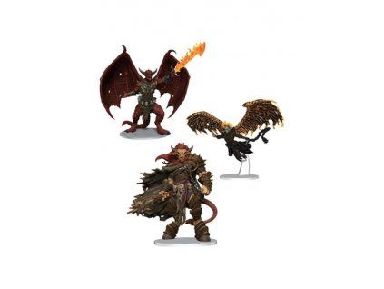 WizKids - D&D Icons of the Realms Miniatures: Archdevils - Bael, Bel, and Zariel