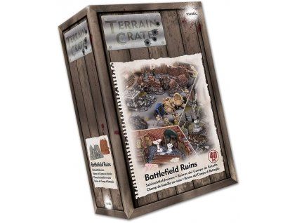 Mantic Games - Terrain Crate: Battlefield Ruins 40ks