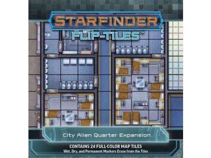 Paizo Publishing - Starfinder Flip-Tiles: City Alien Quarter Expansion