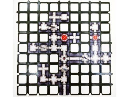Karak - plastová mřížka na destičky 3x3 (16 ks)