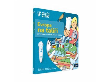 Kouzelné čtení - Kniha Evropa na talíři