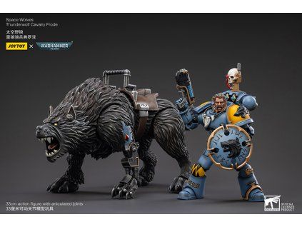 Akční figurka - Space Wolves Thunderwolf Cavalry Frode