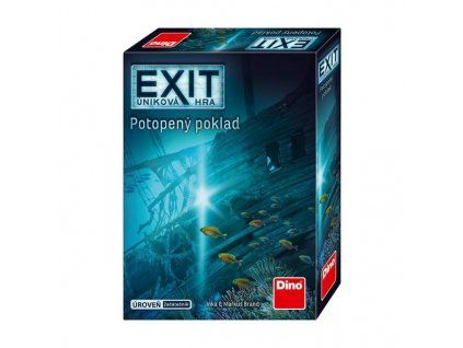 Dino - Exit úniková hra: POTOPENÝ POKLAD