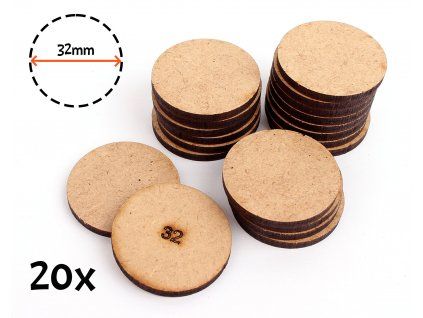Round bases - 32mm