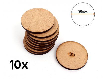 Round bases - 35mm
