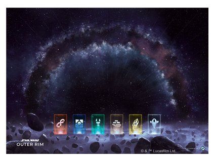 Star Wars: Outer Rim - Playmat  (Vnější okraj)