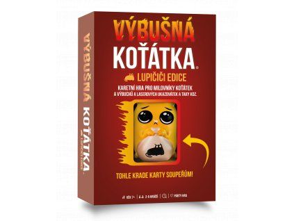 Exploding Kittens Lupicici vizualizace