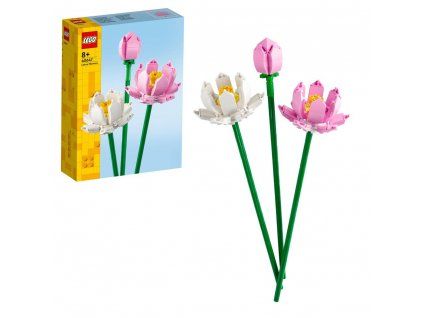 LEGO® Botanicals Lotosové květy 40647