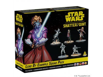 Star Wars: Shatterpoint -  Lead by Example Squad Pack - EN/FR/PL/DE/ES