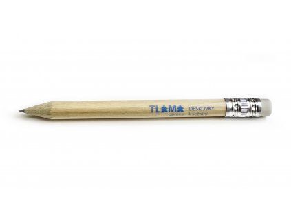 Branded Mini pencil with eraser