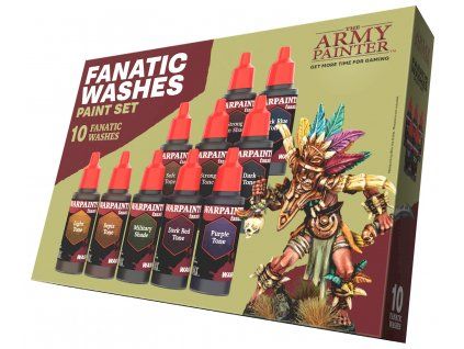Army Painter - Warpaints Fanatic Washes Paint Set