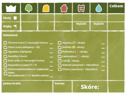 Dorfromantik Score Pad EN 2te Auflage RZ cz