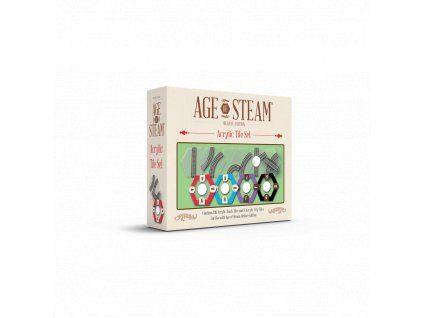 Age of Steam Deluxe: Acrylic Track Tiles