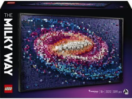LEGO® Art Galaxie Mléčná dráha 31212