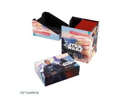 Gamegenic - Star Wars: Unlimited Soft Crate - Mandalorian/Moff Gideon
